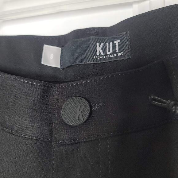 Kut From Kloth NEW Donna High Rise Black Ankle 28" inseam Jeans Skinny size 8 - Picture 5 of 7